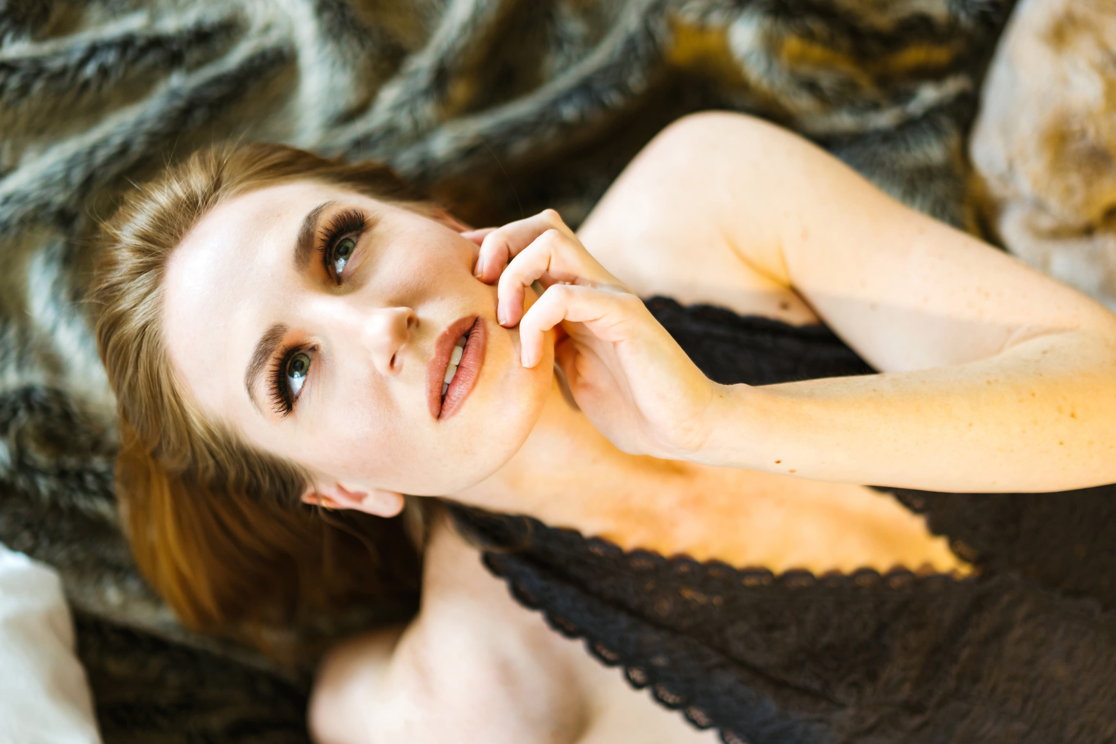 Cherry Blossom Boudoir - Dark & Moody boudoir photographer in Seattle